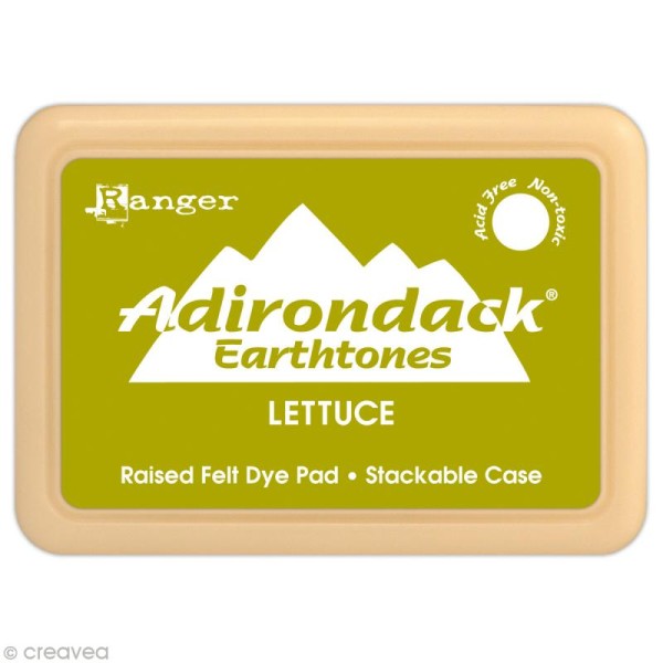 Encreur Adirondack Earthtones - Encre Vert Salade (Lettuce) - Photo n°1