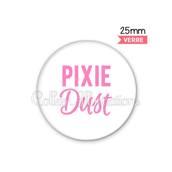 Cabochon en verre Pixie dust - Photo n°1