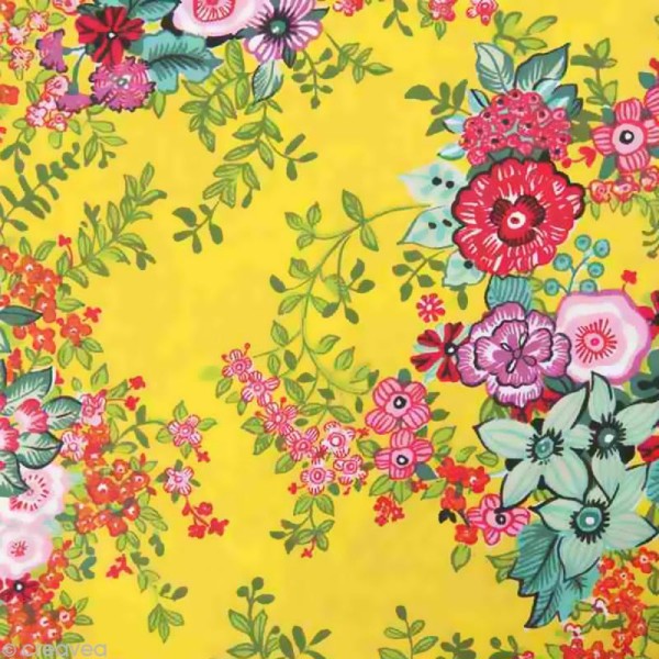 Set Scrapbooking - Patchwork Family - Fleurs et Gros Pois - 12 motifs 30,5 x 30,5 cm - Photo n°3
