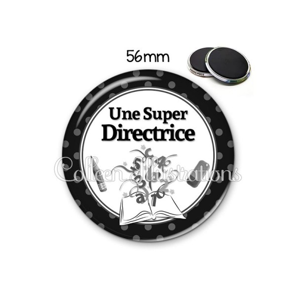 Magnet 56mm Super directrice - Photo n°1