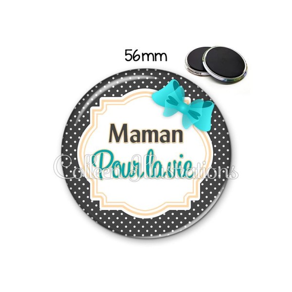 Magnet 56mm Maman pour la vie - Photo n°1