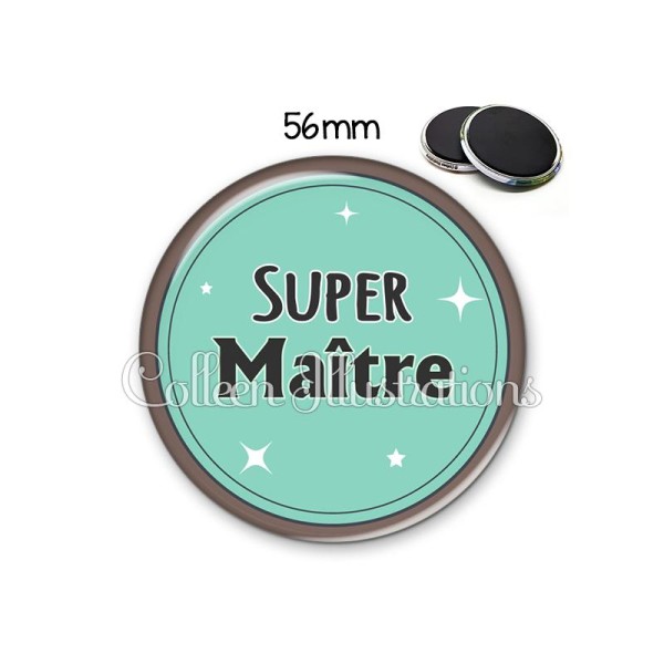 Magnet 56mm Super maître - Photo n°1