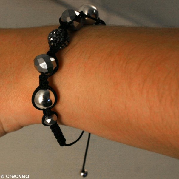 UK nouvelle Rhineston crystal bow Alliage Perles utilisé pour faire bracelet style shamballa
