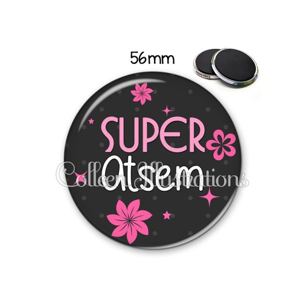 Magnet 56mm Super ATSEM - Photo n°1