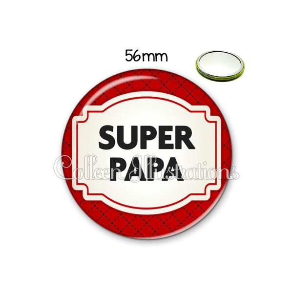 Miroir 56mm Super papa - Photo n°1