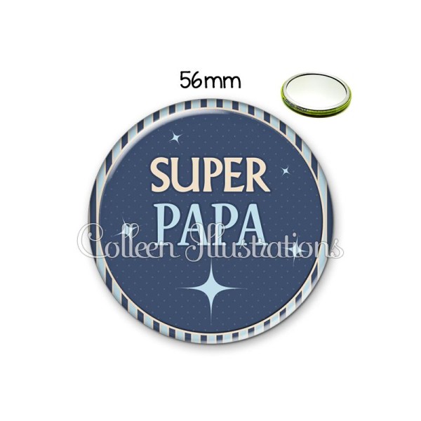 Miroir 56mm Super papa - Photo n°1