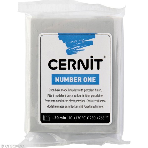 Cernit - Number one - Gris 56 gr - Photo n°1