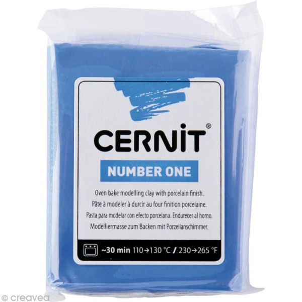 Cernit - Number one - Bleu 56 gr - Photo n°1