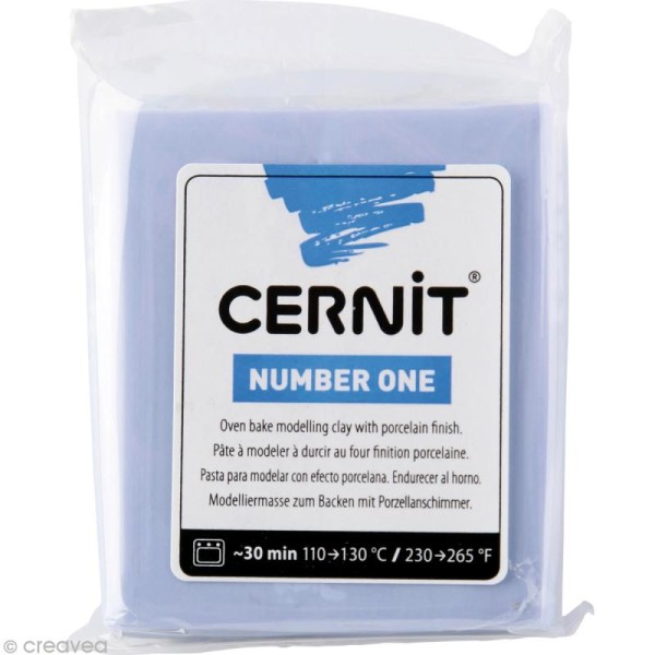 Cernit - Number one - Bleu gris 56 gr - Photo n°1