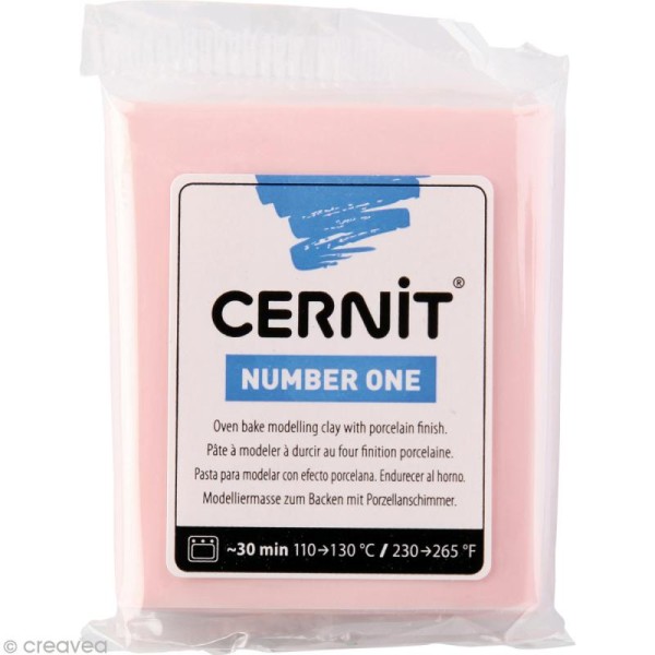 Cernit - Number one - Rose 56 gr - Photo n°1