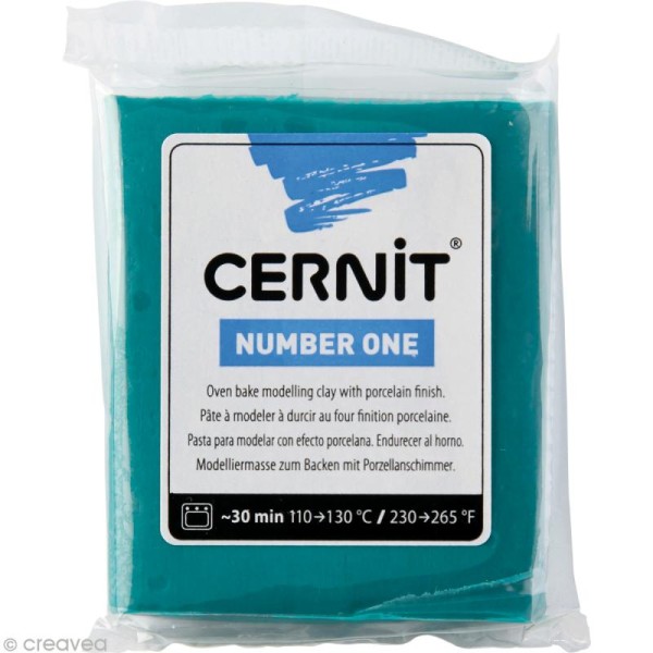 Cernit - Number one - Vert pin 56 gr - Photo n°1