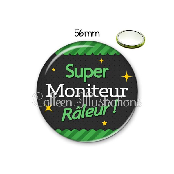 Miroir 56mm Moniteur super râleur - Photo n°1