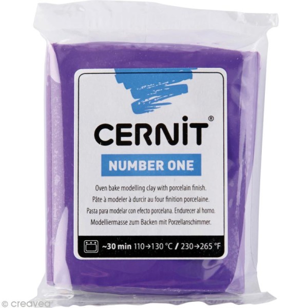 Cernit - Number one - Violet 56 gr - Photo n°1
