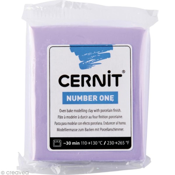 Cernit - Number one - Violet lilas 56 gr - Photo n°1