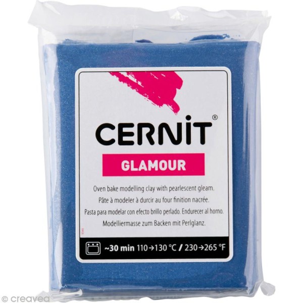 Cernit - Glamour - Bleu marine 56 gr - Photo n°1