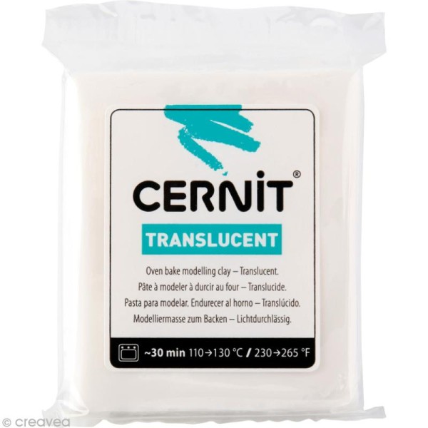 Cernit - Translucent - Transparent 56 gr - Photo n°1