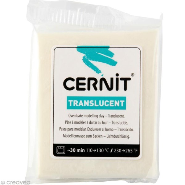 Cernit - Translucent - Phosphorescent 56 gr - Photo n°1