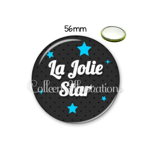 Miroir 56mm Jolie star - Photo n°1