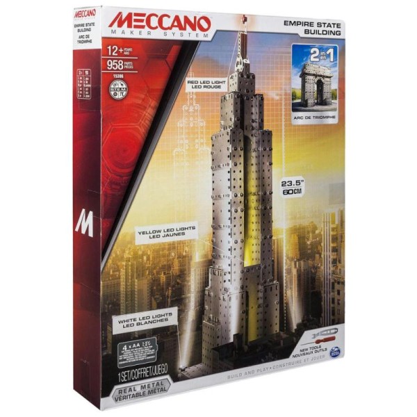 Jouet De Construction Empire State Building De Meccano 6024902 - Photo n°5