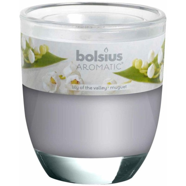 Bolsius Bougie Parfumée 6 Pcs Muguet Blanc 103626150303 - Photo n°1