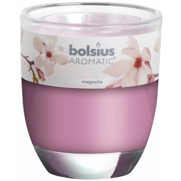 Bolsius Bougie Parfumée 6 Pcs Magnolia Rose 103626150304 - Photo n°1