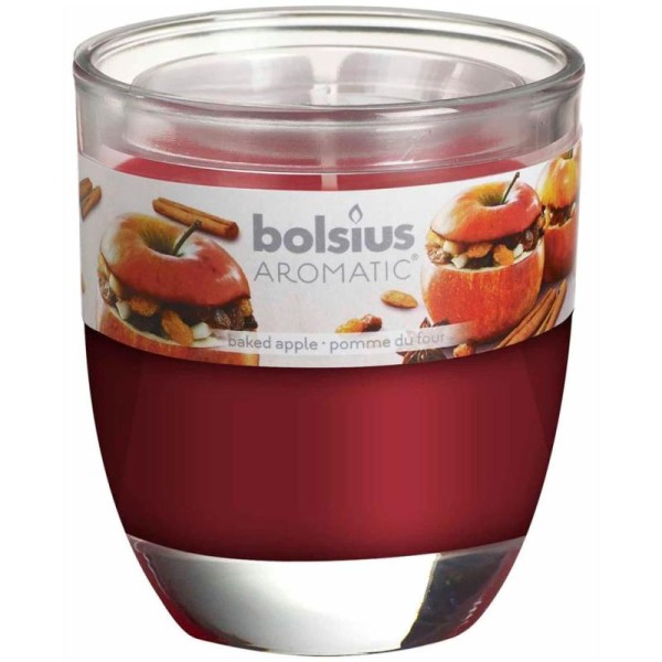 Bolsius Bougie Parfumée 6 Pcs Pomme Cuite Rouge 103626150326 - Photo n°1