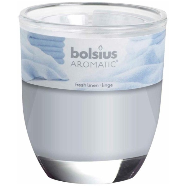 Bolsius Bougie Parfumée 6 Pcs Lin Frais Blanc 103626150358 - Photo n°1