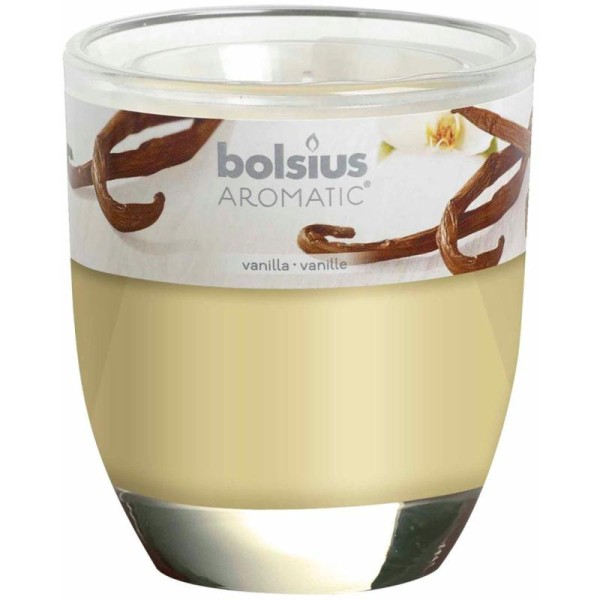 Bolsius Bougie Parfumée 6 Pcs Vanille Crème 103626150375 - Photo n°1