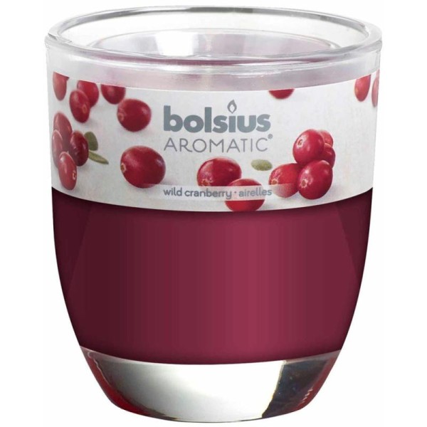 Bolsius Bougie Parfumée 6 Pcs Canneberge Rouge Foncé 103626150389 - Photo n°1