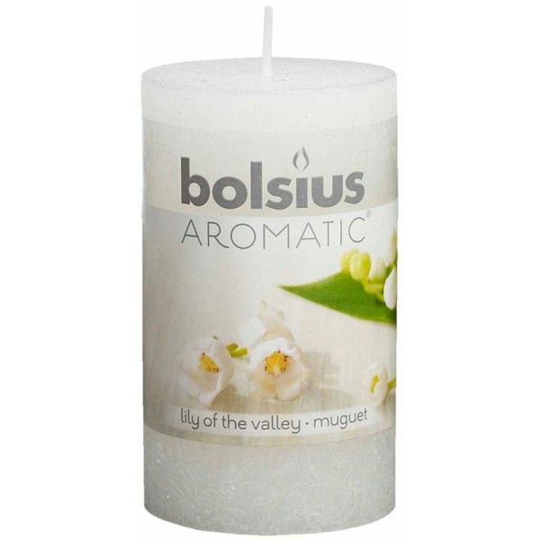 Bolsius Bougie Parfumée Rustique 6 Pcs Muguet 103626240303 - Photo n°2
