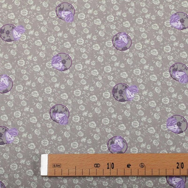 Tissu cocon - Violet - Photo n°4