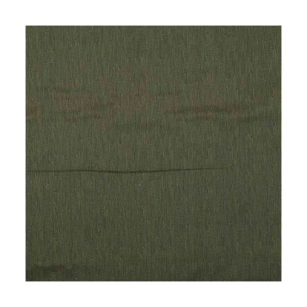 Tissu coton ligne et pointillé - Vert- VENDU AU 50cm - Photo n°2