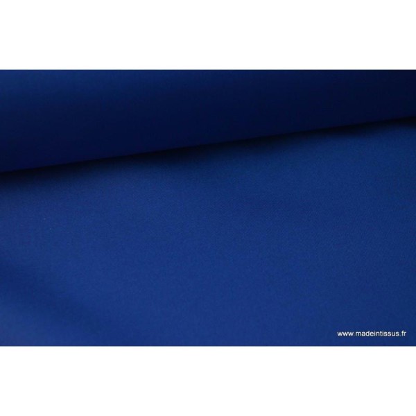 Taffetas changeant polyester bleu noir - Photo n°4