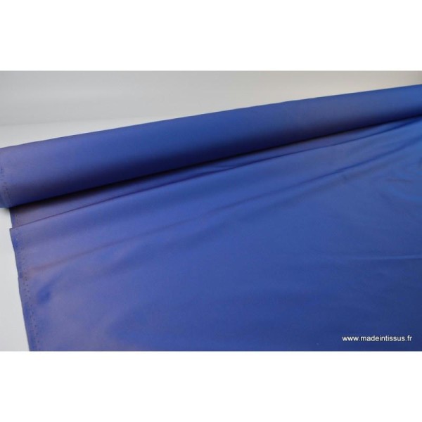 Taffetas changeant polyester bleu or - Photo n°3
