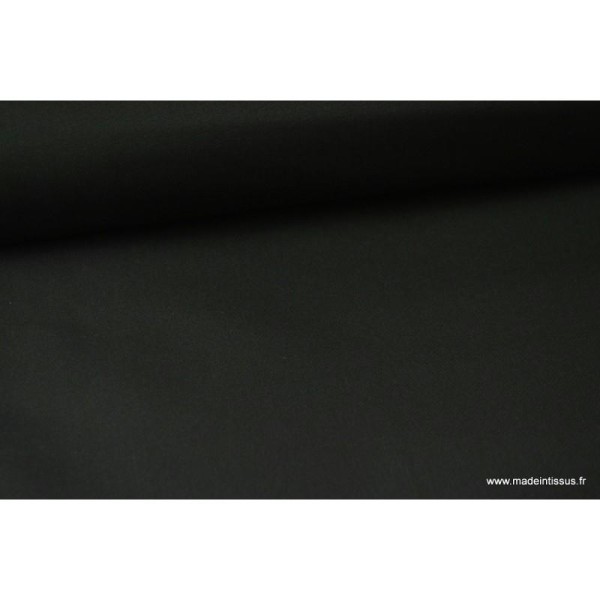 Taffetas changeant polyester noir - Photo n°4