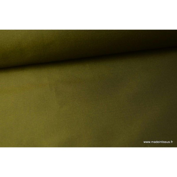 Taffetas changeant polyester noir jaune - Photo n°4