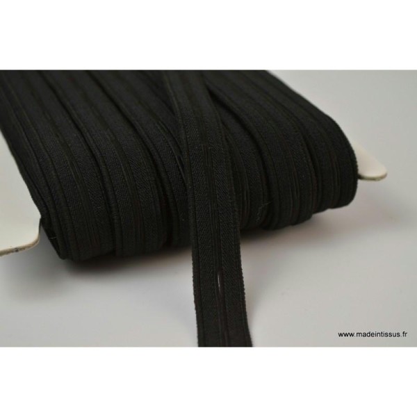 Boutonnière elastique 16mm coloris Noir - Photo n°1