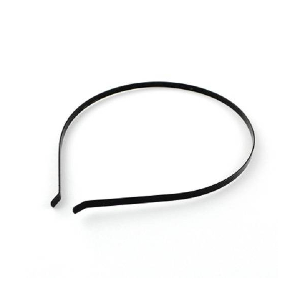 10 Serre-tête en Métal noir 14.5 cm -  accessoire coiffure - Photo n°1