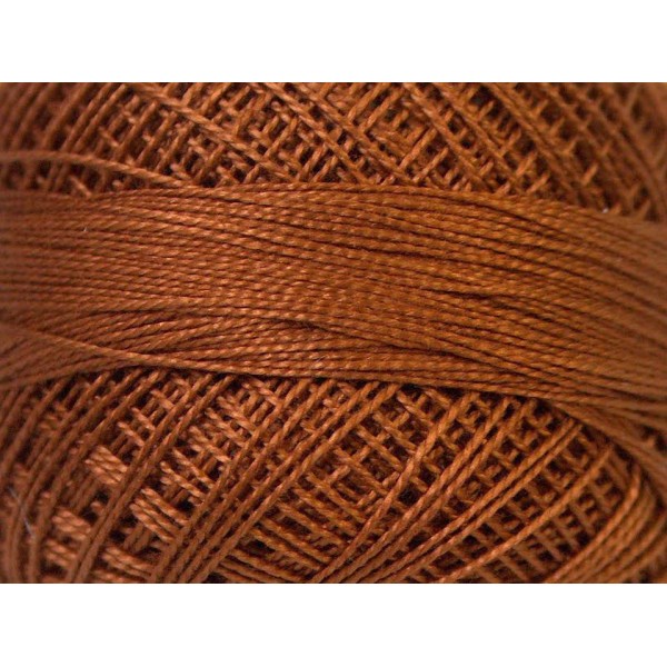 1 PELOTE de fil pour crochet COLORIS marron - Photo n°2