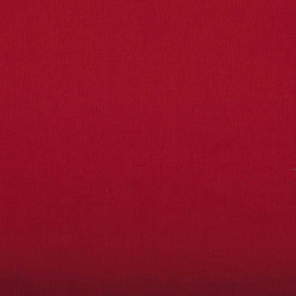 Tissu lin lavé uni 100% biologique - Rouge - Photo n°3