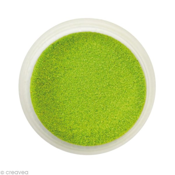Sable fin coloré - Vert olive clair 27 - 45 gr - Photo n°1