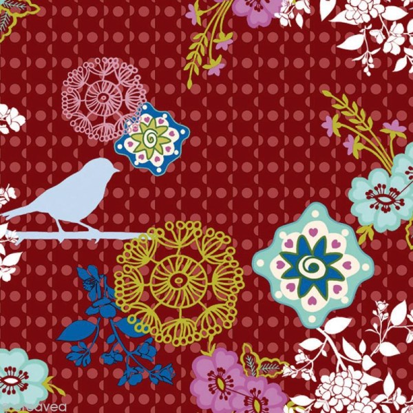 Serviette en papier Fleur - Asian pattern - Photo n°1