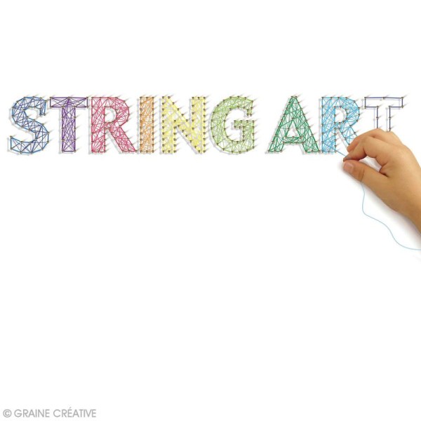 Kit tableau string art Junior - Mer - Photo n°2