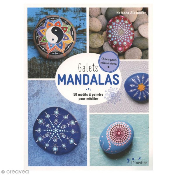 Livre loisirs créatifs - Galets Mandalas - Photo n°1