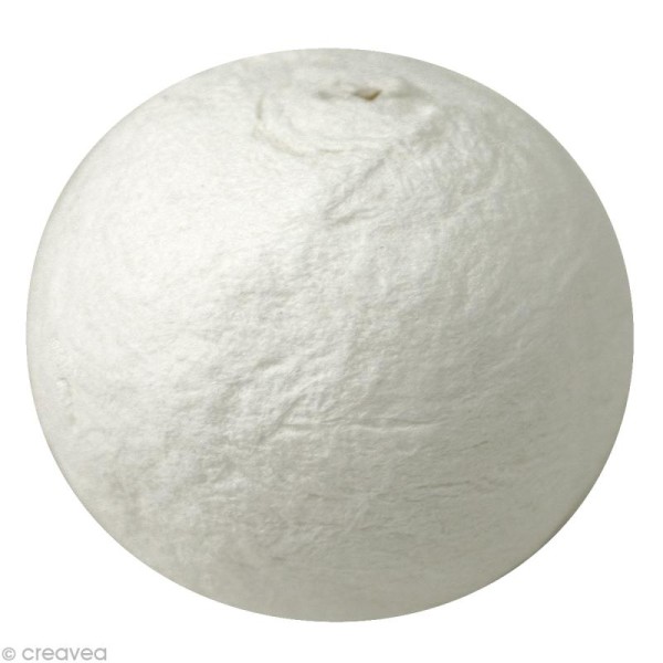 Boule de cellulose Blanc 6 cm x 20 - Photo n°1