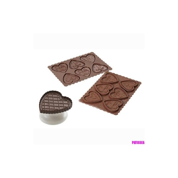 Kit biscuits Petit Ecolier Cookie choc Hearts - Photo n°3