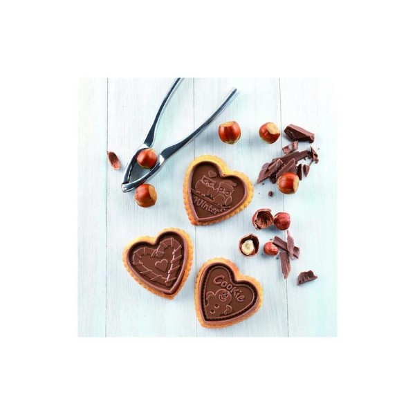Kit biscuits Petit Ecolier Cookie choc Hearts - Photo n°1