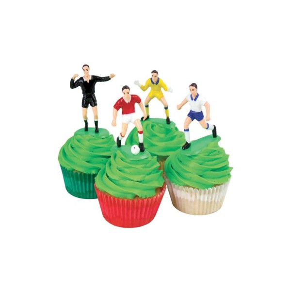 Kit de décoration de gâteau football - Photo n°3