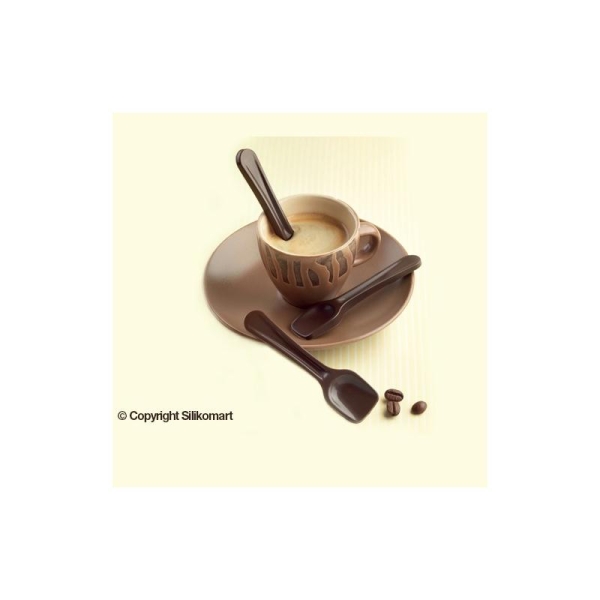 Moule à chocolat cuillères choco spoons - Photo n°3