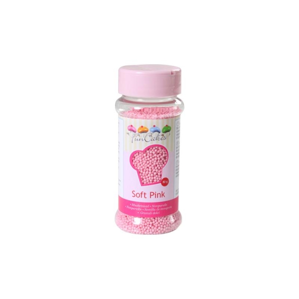 Mini perles en sucre roses - Photo n°2